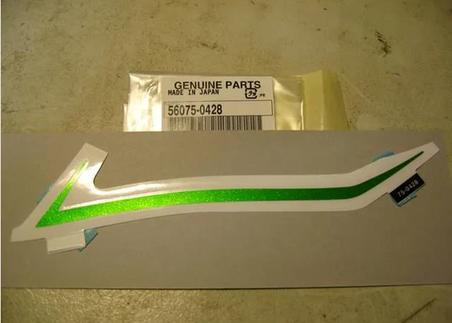 GENUINE OEM KAWASAKI Ninja H2 H2R Sticker Front Fender Kibs