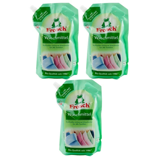 Frosch Universal Detergent 3 X 18WL - 60.9oz - 20° -60° - With Fresh Scent