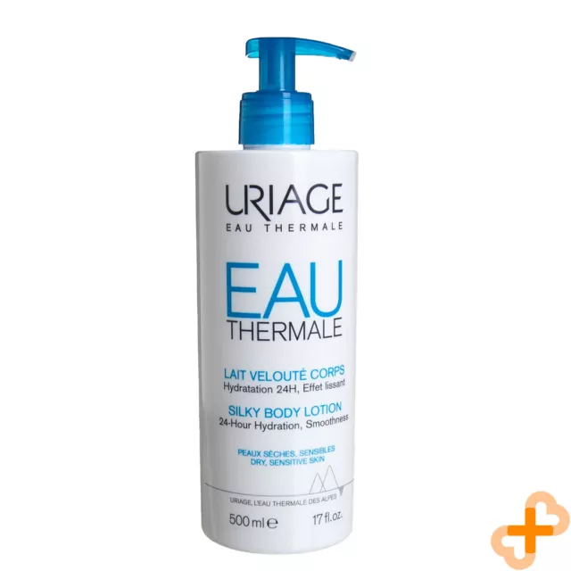 Uriage Eau Thermale Silky Cuerpo Loción 500ml Hidratación Suavidad Piel Sensible