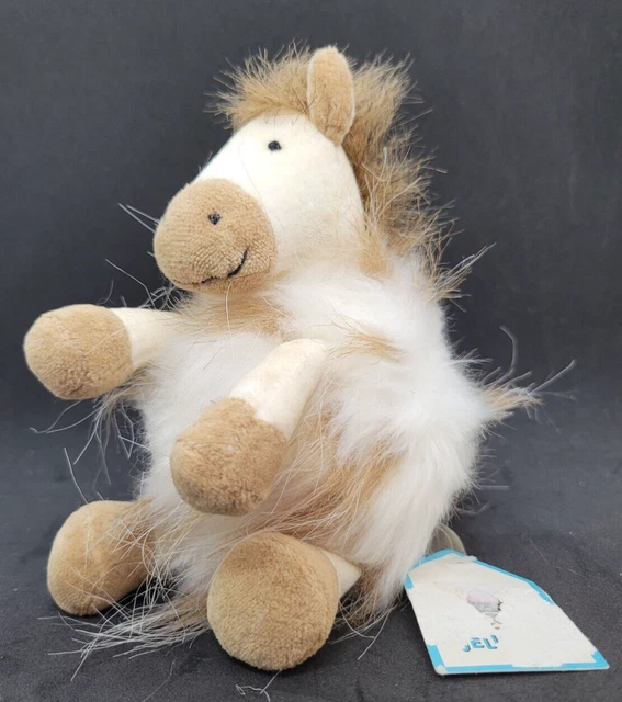 JELLYCAT VINTAGE PUFFBALL Pony Horse Soft Toy Plush £15.00 PicClick UK