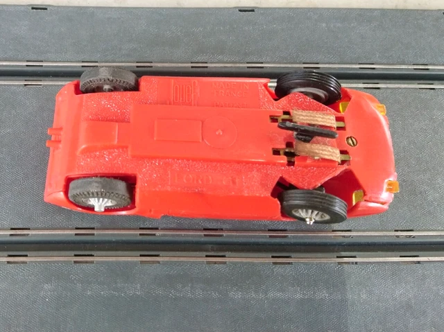Voiture Miniature Jouef Panaméricaine Rouge N°2 - Fonctionne Sans Clé - Occasion