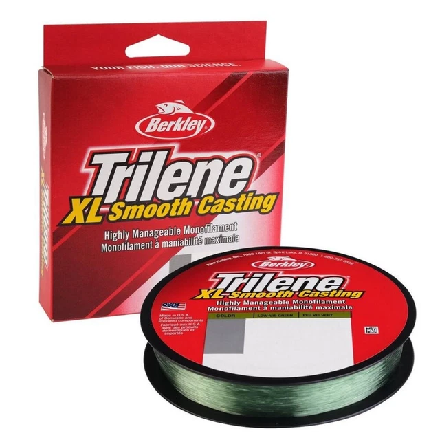 Berkley Trilene XL Smooth Casting Fishing Line Filler Spools Low-Vis Green