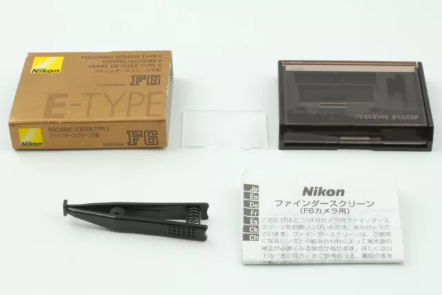 [ Near MINT ] Nikon F6 Focusing Screen Type E Grid for F6 camera From JAPAN