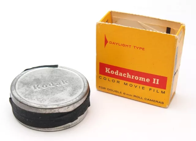 Kodak Kodachrome Double 8mm II Color Movie Film, Expired 1972 - UK Dealer