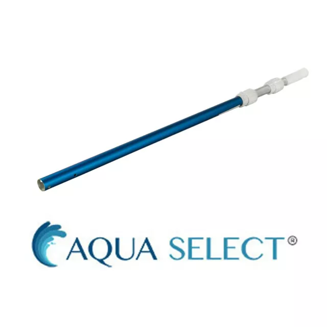 Aqua Select Telescoped Aluminum Swimming Pool Vacuum Pole - Choose Size