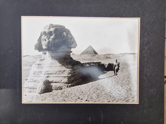Photo Ancienne Sphinx