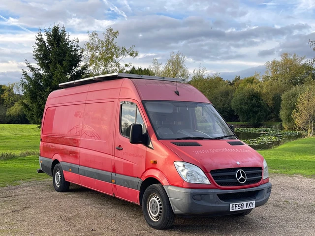 2010 MERCEDES-BENZ SPRINTER 3.5t High Roof Van LWB * CAMPER DAY VAN ...