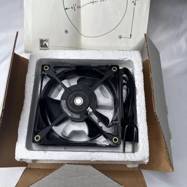 Vintage COMAIR ROTRON WHISPER FAN WR2A1 - New, NIB, 1975