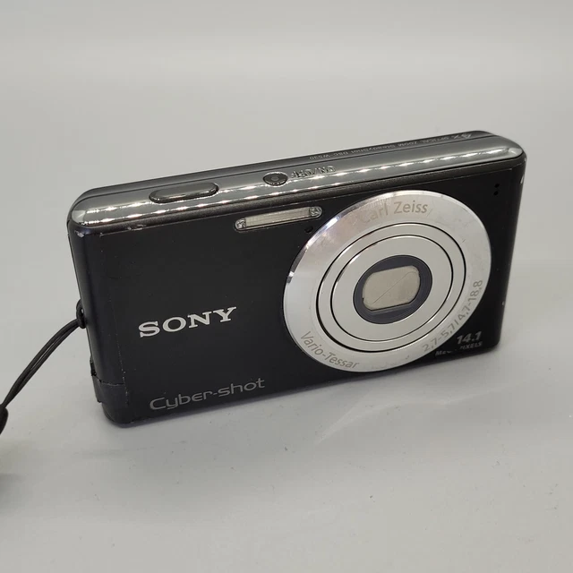 Sony Cybershot DSC-W530 14,1 megapixel fotocamera digitale testata nera