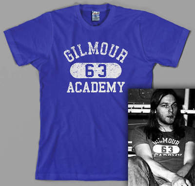 Pink Floyd Gilmour Academy 63 T Shirt, David Gilmour, the wall, dark side moon