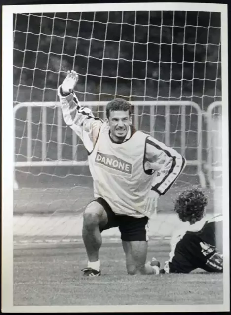 Vintage Press Photo Gianluca Vialli Juventus 1993 FT 2403 - print 24x18 CM