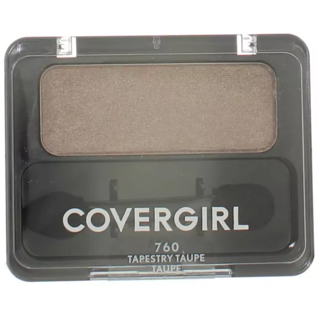 6 Pack CoverGirl Eye Enhancers 1-Kit Eyeshadow, Tapestry Taupe 760, 0.09 oz
