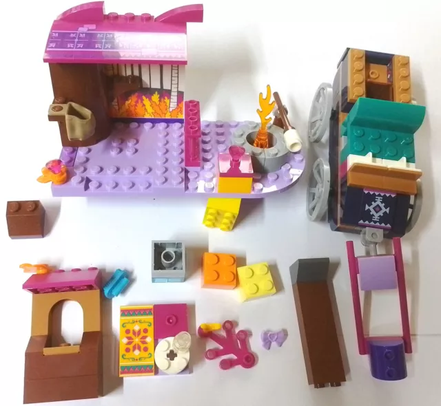Konvolut Ersatzteile LEGO Disney aus Set 41166 Elsa  Rentierkutsche Frozen