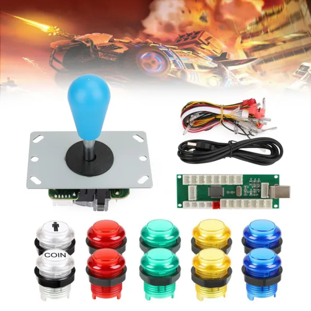 1 Player Arcade DIY Part Kit USB Encoder to PC Video Games Gamepads Joystick A1