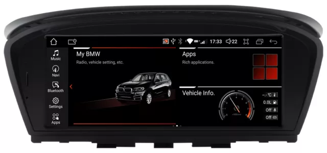 10,33 Android 12 Autorádio BMW E60/E90 - 4GB RAM - CarPlay