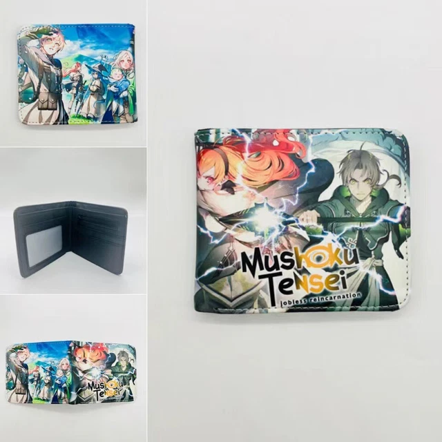 GIOCO GENSHIN IMPACT PU Portafogli corti bipieghevoli porta carte