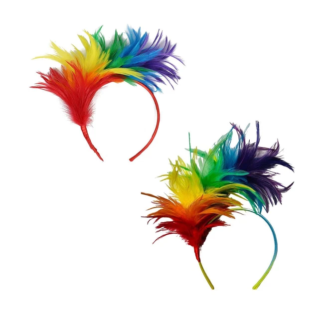 Feather Headband Boho Comfortable Stylish for Stage Performance Prom Party