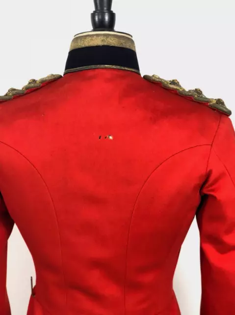 Antique Provenance Kings Shropshire Light Infantry Military Red Jacket Uniform 3