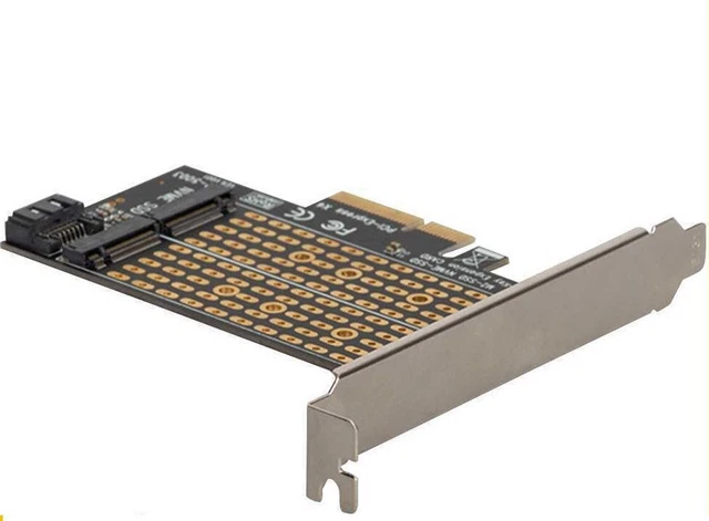 PCIE NVME SATA M.2 to PCI-Express 3.0 X4 Adapter for B Key M Key EUR 9 ...