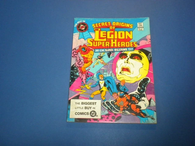 BEST OF DC Blue Ribbon Digest #33 SECRET ORIGINS OF LEGION OF SUPER-HEROES 1983