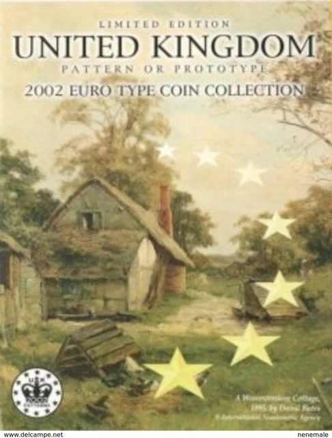 コレクション EURO COIN COLLECTION-UNITED KINGDOM 2002 Pièces United kingdom 2002 edition limitee / pattern euro