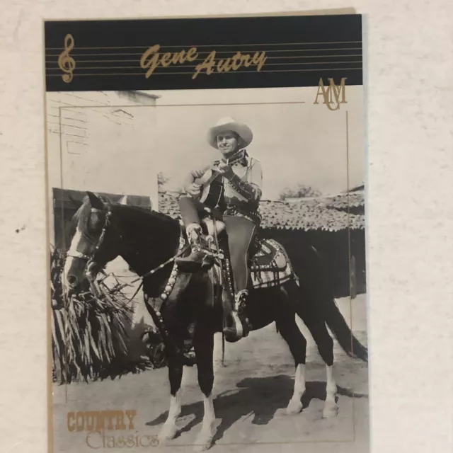 Gene Autry Trading Card Country classics #34