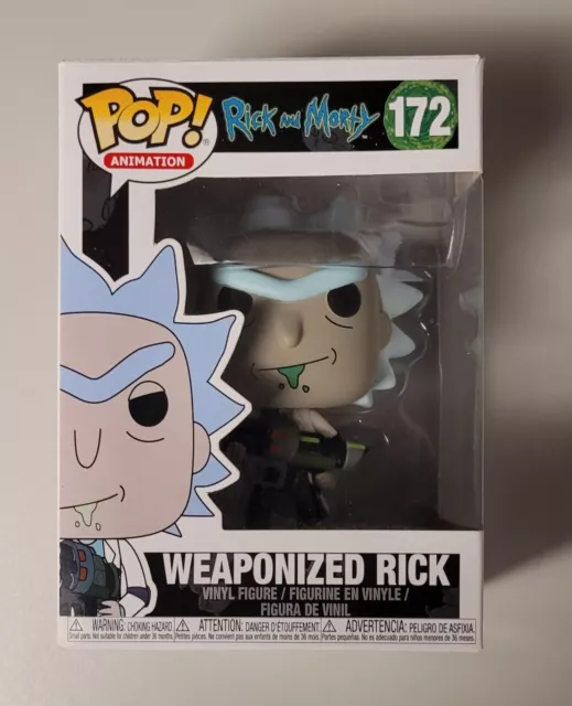 Funko Pop Animation, Rick and Morty, Nr. 172, Weaponized Rick