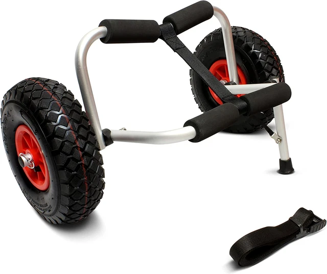 Universal Kayak Carrier – Trolley for Carrying Kayaks, Canoes, Paddleboards, Flo