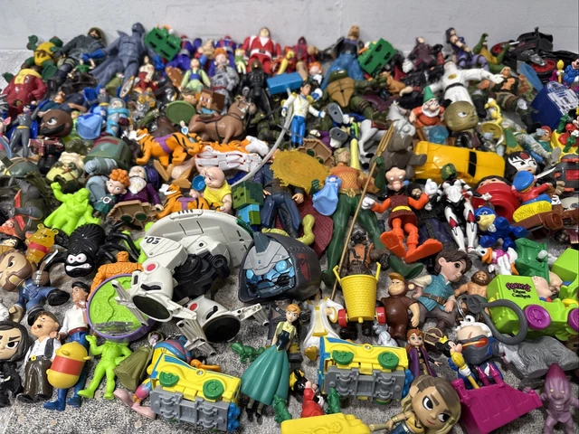 LARGE MIXED ACTION Figures Toy Lot Superhero Disney DC Marvel Star Wars ...
