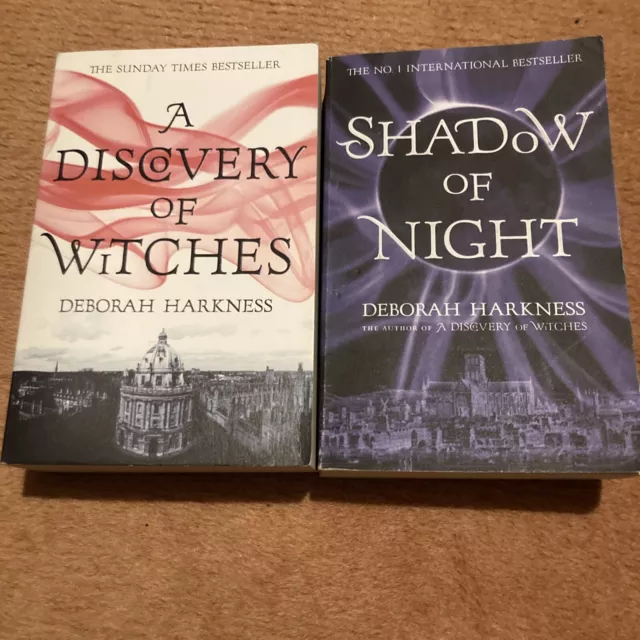 A Discovery of Witches And Shadow Of Night From All Souls Trilogy By D.Harkness