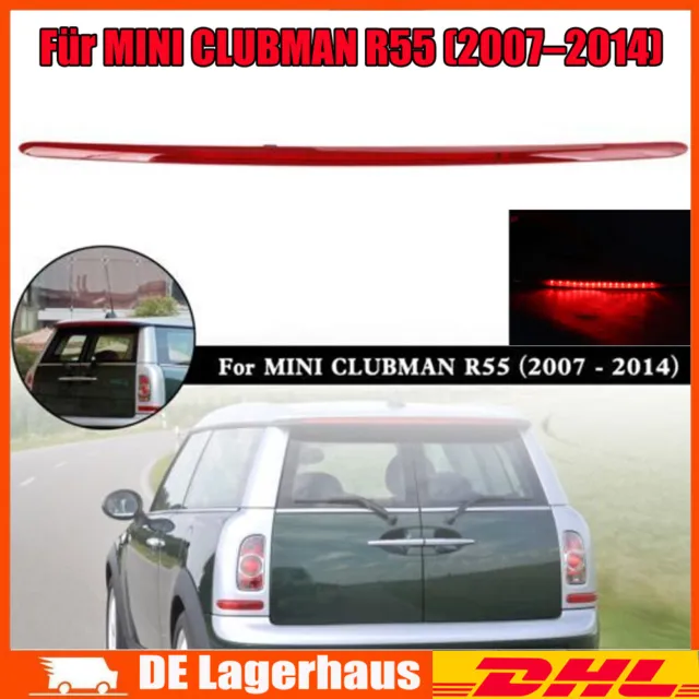 3rd. Bremsleuchte Bremslicht 63257167413 Rot für BMW Mini CLUBMAN R55 2007-2014