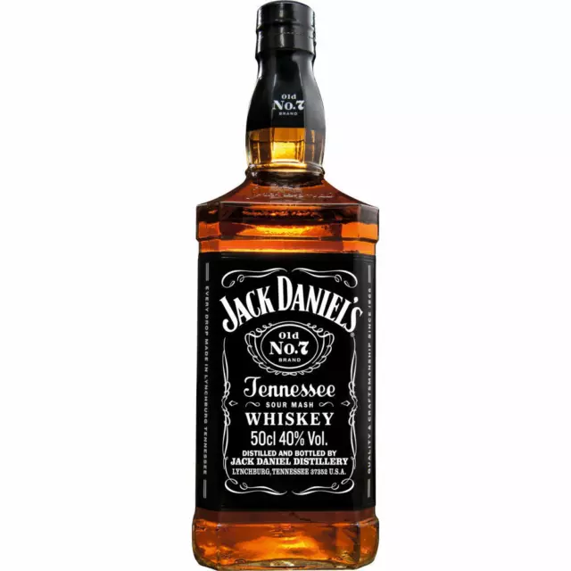 Jack Daniels Tennessee Whiskey Old No. 7, Whisky, Alkohol, 40%, 0.5 L