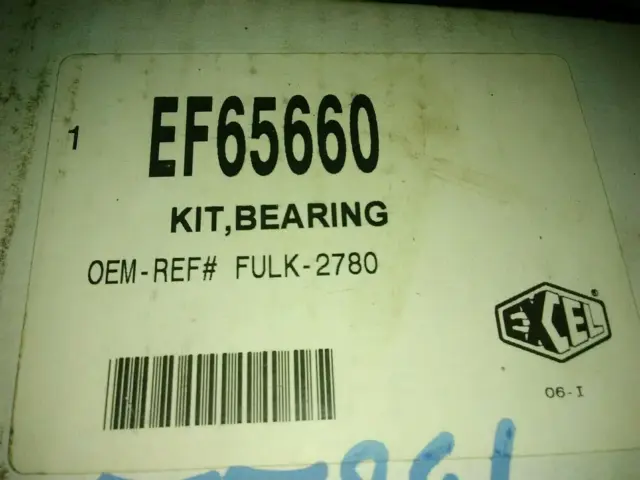 New PAI EF65660 Basic Rebuild Kit for RT-9513 Eaton Fuller K2780 Bearing Kit