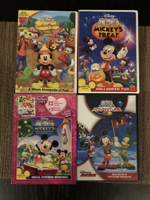 DISNEY MICKEY MOUSE CLUBHOUSE DVD LOT Of 4 £28.00 - PicClick UK