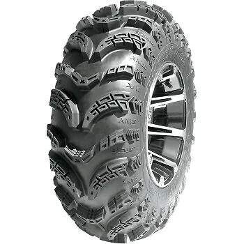 AMS Slingshot AT 8 Ply Tire AT 25X8-12 25X8R12 DOT UTV SXS NO WHEEL Mud Tire