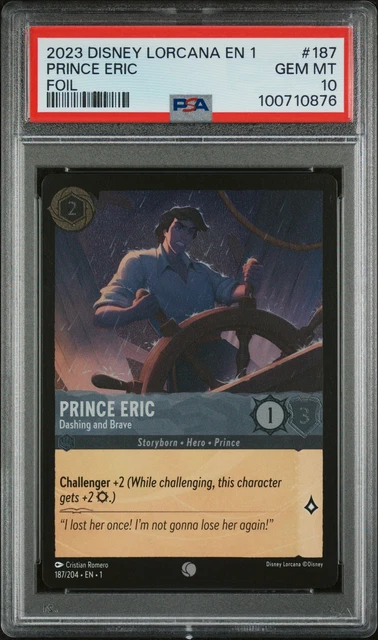 PSA10 DISNEY LORCANA イェン・シッド #2093216