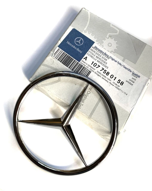 NEW GENUINE MERCEDES trunk lid emblem / badge W107 280SL 350SL 450SL