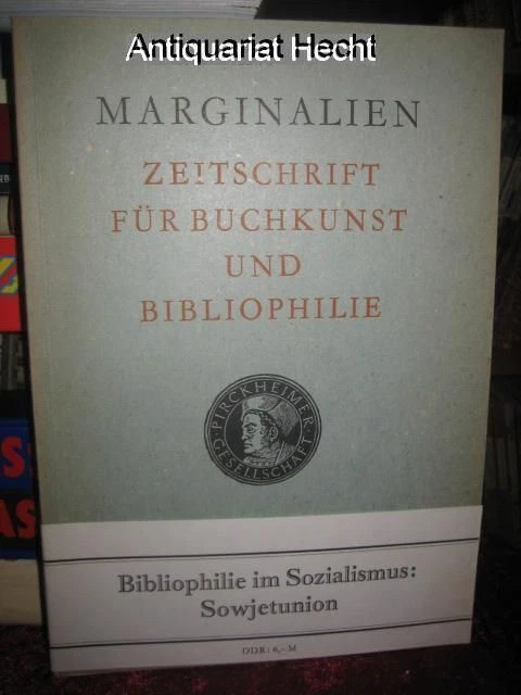 Marginalien 67/1977. Zeitschrift für Buchkunst und Bibliophilie (bis 1968: Blätt