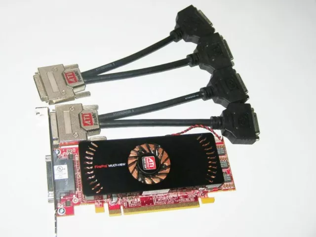 Dell Studio XPS 435 MT 435T/9000 7100 8000 8100 Quad 4 DVI Video Graphics Card