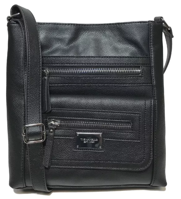 NWT Tignanello Perfect Pockets Large Function Cross Body, Black MSRP: $149.00