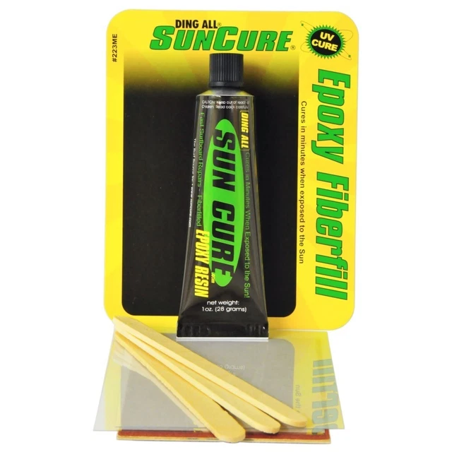 DING ALL SUNCURE Epoxy Easy Surfboard SUP Repair Resin NEW fibreglass