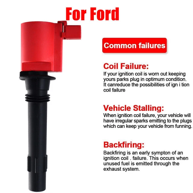 6×IGNITION COIL PACK For Ford Falcon BA inc XR6 020022005 4.0L + 6x Spark Plugs 83.99