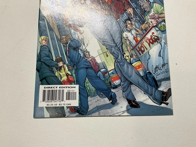 the AMAZING SPIDER-MAN 51 LGY492 MAY 2003 MCU Marvel Comic Book Campbell 5