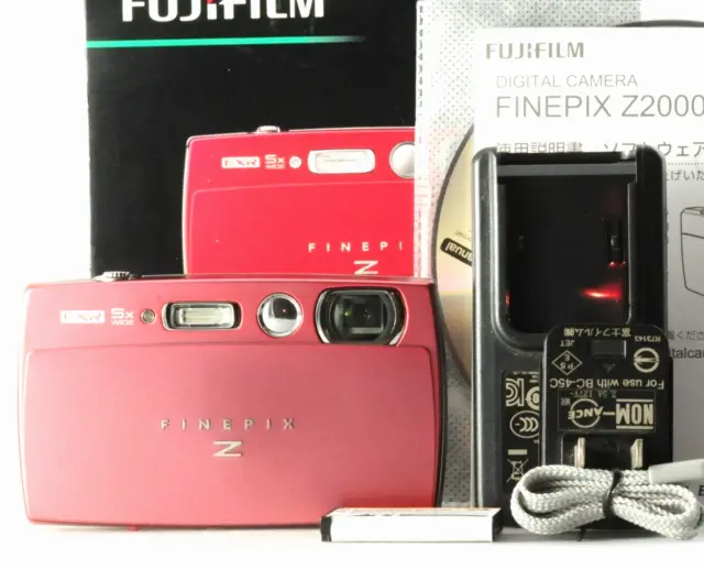 FUJIFILM FINEPIX Z80 14.0 MP CCD Compact Digital Camera - Near