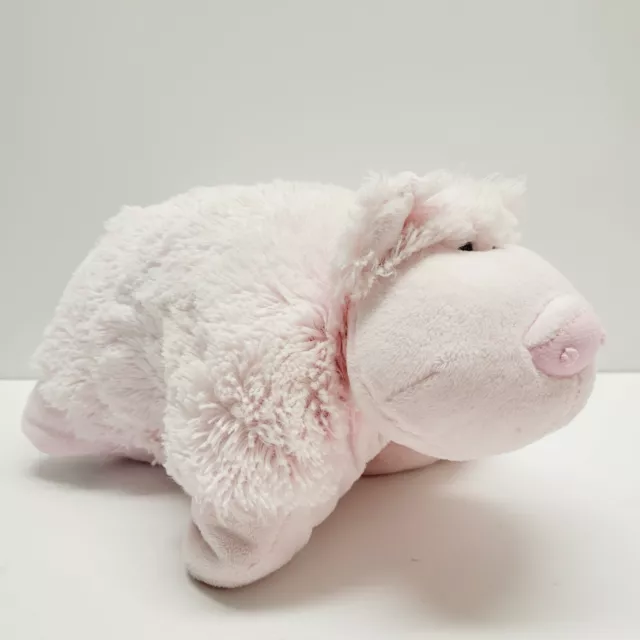 Pillow Pets Pee Wee Pink Wiggly Pig 11" Plush Toy 2010 Stuffed Pillow Pets Pee Wee Pink Wiggly Pig 11" Plush Toy 2010 Stuffed