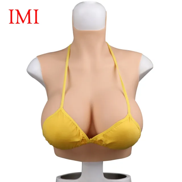 IMI 6th Silicone Breast Forms Realistic Fake Boobs for Darg Queen Crossdresser