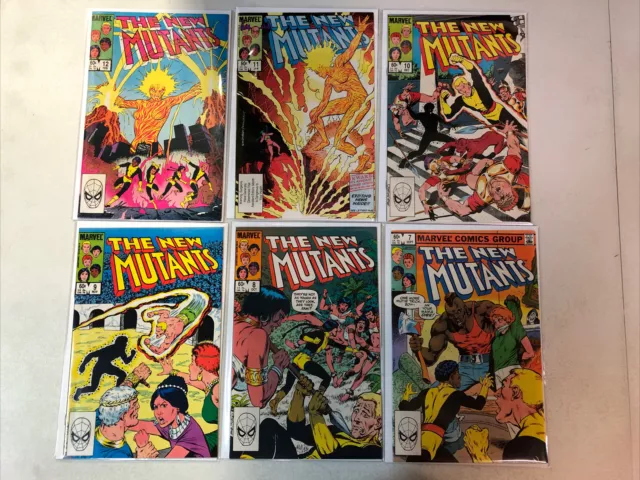 New Mutants 1st series (1983) #1-12 (VF+/NM) Complete Starter Set Magma Marvel 2