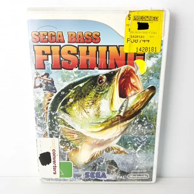 BIG CATCH BASS Fishing 2 - Nintendo Wii Games PAL AUS $11.98