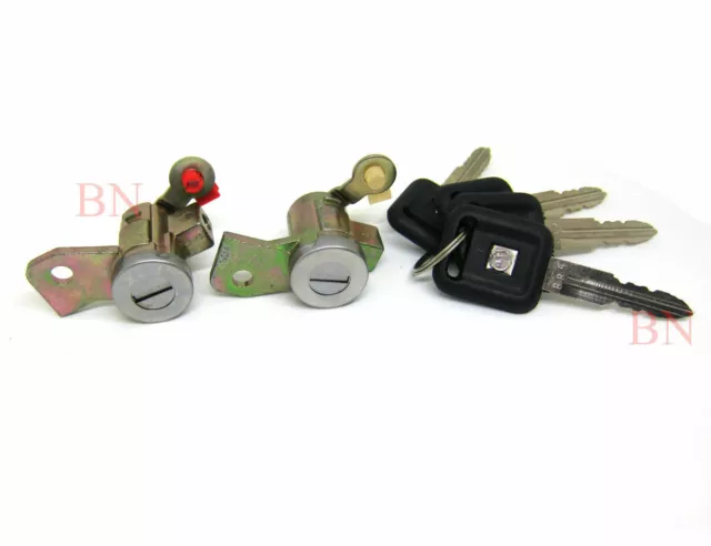 Left Right Front Door Lock Barrel + Keys For Isuzu D-Max 02-11 Holden Colorado