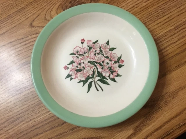Shenango China Mountain Laurel 7 1/2 Inch Railroad Plate
